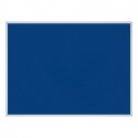 Informacyjna tablica filcowa niebieska 40x30 cm