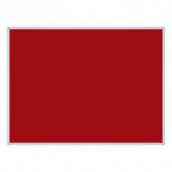 Tablica tekstylna na pinezki czerwona 180x100 cm